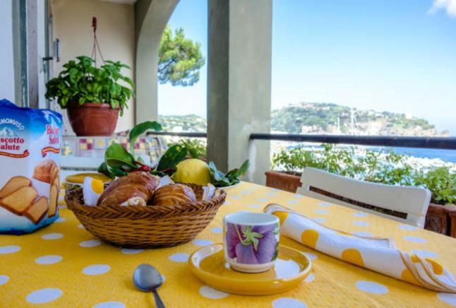 Ischia - Panoramic Apartment On The Sea ラッコ・アメーノ エクステリア 写真